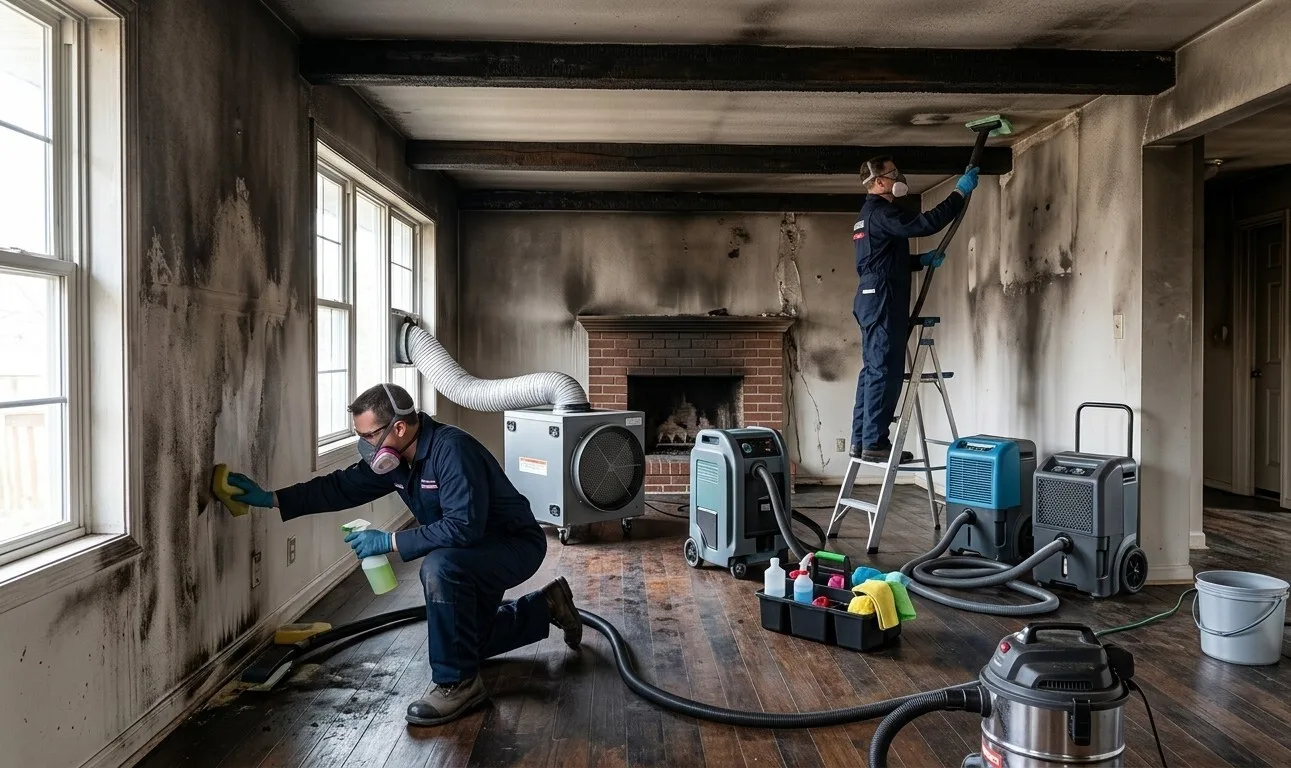 Fire Damage Restoration in Rowland Heights, CA